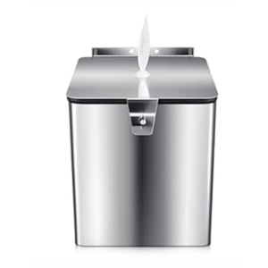 Zonon Stainless Steel Wall Mount Disinfectant Wipe Dispenser Fits Sanitizing and Disinfecting Wipes on Rolls 11 x 10'' for Fitness Clubs Schools Commercial and Residential Facilities (Square)