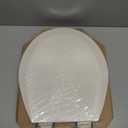 Bemis 500EC Durable Wood Toilet Seat with Easy Clean Hinges, Made in USA, Round, Biscuit