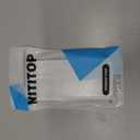 NITITOP Compatible with iPhone 7 Plus / 8 Plus Case Clear Cute Rose Flower Floral Leaves Pattern for Women Girls Color Frame Slim Durable Shockproof Protective Phone Cover - White