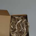 Flufymooz Ponytail Extension, 12" Short Claw Ponytail Extension Wavy Curly Jaw Clip in Pony tails Hair Extension Natural Synthetic Hairpiece for Women (Honey Blonde with Blonde Highlights)