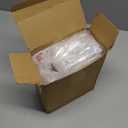 60 Pack Valentine's Heart Shaped Cake Pans  3.4oz Mini Aluminum Foil heart shape Cupcake pan with Lids, Spoons & Valentine Heart Stickers  Disposable Mothers Day Baking Tins Supplies for Gifts, Red