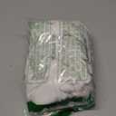 Arshiner Girl's Contrast Mesh Puff Long Sleeve High Waist A Line Short Dress with Pockets for 6-13 Years (8-9 Years, White)