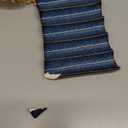 Ceramic Soap Dish, Bar Soap Holder with Self Draining Design, Large Soap Tray for Shower, Sink, Countertop, Bathroom & Kitchen, ANTIS'S HOME (Blue)