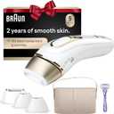 Braun IPL, SilkExpert Pro 5, IPL Hair Removal for Women and Men, Permanent Laser Hair Reduction At-Home, 4 Heads, IPL5347