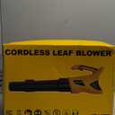 Cordless Leaf Blower Compatible with Dewalt 20V Max Battery, 500CFM/150MPH Electric Leaf Blower Cordless, 5 Speed Modes, Battery Powered Blowers for Lawn Care, Yard (Tool Only)