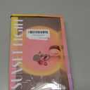 Sunset Lamp Projection, Sunset Night Light Rainbow Projector 180 16 Color Changing 4 Modes, Vlog, Photography, Decorative, Party Decor, Gift for Women(16 Color) (Red) 