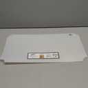 Shelf Liners for Wire Shelf System: Set of 5 in Clear: 12 x 22 inch: Plastic Wire Shelving Shelf Mats