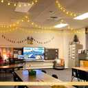 JMEXSUSS Globe Battery Operated Christmas Lights Indoor, 100 LED Battery Powered String Lights Outdoor Waterproof, 33ft Christmas String Light with Remote Timer for Bedroom Camping Decor, Warm White
