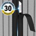 AUGO Magnetic Screen Door - Self Sealing, Heavy Duty, Hands Free Mesh Partition Keeps Bugs Out - Pet and Kid Friendly - Patent Pending Keep Open Feature - 38 Inch x 83 Inch