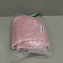 TREELY 4 Piece Satin Sheets Twin Size - Silky Smooth Pink Sheet Set With Deep Pocket, Fitted Sheet, Flat Sheet, 2 Pillowcases