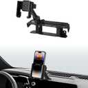 JOYTUTUS Metal Dash Phone Mount Holder Compatible with 2023+ Colorado & Canyon| Custom Fit Phone Mount Expansion Platform| One-Hand Adjustable Clip
