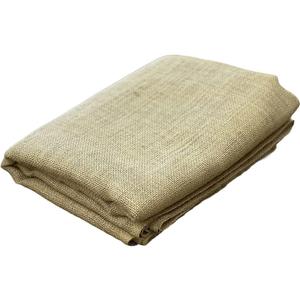 Burlap Plant Cover & Landscape Fabric - 40" x 12ft Roll - Natural Burlap for Weed Barrier, Frost Protection, Erosion Control, Garden & Landscaping Projects - Durable & Breathable Burlap Fabric