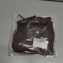 Women High Waisted Bikini Sets Criss Cross Back V Neck Bathing Suits High Cut Two Piece Swimsuits (Brown, XL)