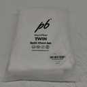 Lanest Housing Silk Satin Sheets, Twin Size Satin Bed Sheet Set with Deep Pockets, Cooling Soft and Hypoallergenic Satin Sheets Twin - Ivory