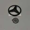 hygger Air Stones for Aquariums, Transparent Acrylic Fish Tank Bubbler Kit with Air Tube, Ultra Silent Bubble Stone Super-High Dissolved Oxygen Diffuser for Aquarium Fish Tank and Hydroponic (1.7 inch)