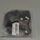 Cat Harness Leash Set with AirTag Holder, Upgraded Escape Proof Vest with Lead for Large Cat Small Dog Puppy Outdoor Walking, Soft Breathable Mesh Jacket with Reflective Strip (Black, L)