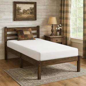 Memory Foam Mattress, Gel-Infused with High-Density Base, Medium Firm, CertiPUR-US, Washable Cover, 8 inches, Twin