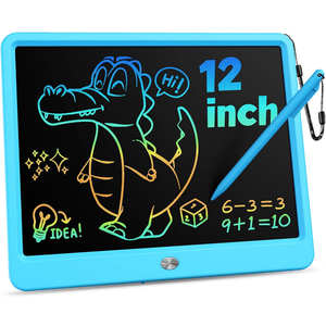 KOKODI 12 Inch LCD Writing Tablet with Anti-Lost Stylus, Erasable Doodle Board Colorful Toddler Drawing Pad, Car Travel School Games Toys for 3 4 5 6 7 8 Kids, Birthday Gift for Girls Boys Adults Blue
Amazon's Choice