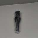 KENES Bathroom Vessel Sink Pop Up Drain Without Overflow Assembly, Lavatory Vanity Sink Drain Stopper, Anti-Clogging Drain Strainer, Matte Black, KE-P300A-2