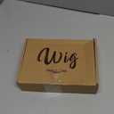 Adequate 80s Mullet Wig for Women Fluffy and Layered Hairpiece for Perfect for Costume Parties and Cosplay (Light Brown)