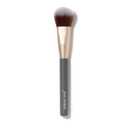 jane iredale Cheek Brush, Medium, Tapered Cosmetic Brush Applies and Blends Cream, Liquid, and Powder Makeup Products, Vegan, Cruelty Free (Grey)