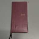 Undated Weekly Planner Notebook Pocket Organizer Appointment Book Journal Notebook A6 Week Plan Notepad (Red with cover)