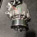 ECCPP AC Compressor with Clutch 2006-2011 Fit for Honda Civic 1.8L Air Conditioning Compressor Rapid Cooling TRSE07 (97555)