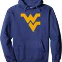 West Virginia: Primary Logo Pullover Hoodie Size S