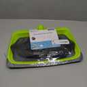 Swimming Pool Leaf Skimmer Net,Rubber Lip & Reinforced Frame Double-Layer Deep Rake (NO Pole)