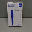 AIRSEE Studio Basic Electric Nail Drill, USB Portable Nail E File Machine for Professional Beginners, Manicure Pedicure Dremel Kit for Salon & Home Use , Purple