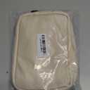 COOWONE Dog Treat Pouch with Removable Small Pet Training Treat Pouches, Built-in Poop Bag Dispenser, Adjustable Shoulder Strap Cross Body Dog Walking Bag (Beige)