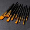 FolkArt 99445 24 Bottle Acrylic Craft Paint Set with 10 Pack of Brushes, 2oz, Colors May Vary