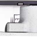 SJMR4000TBK - San Jamar Twin Roll Jumbo Tissue Dispenser
