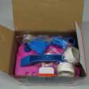 Balloon Pump Electric Party Decorations - Electric Balloon Pump for Balloon Arch Kit, Portable Dual Nozzle Balloon Inflator (Rose Red)