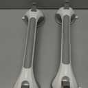 TAILI Grab Bars for Bathtubs and Showers 2 Pack Suction Grab Bar, Heavy Duty Shower Handle Removable Bath Handrails for Seniors and Elderly, Bathroom Safety Grip No Drilling Waterproof,Grey (16.8", Gray)