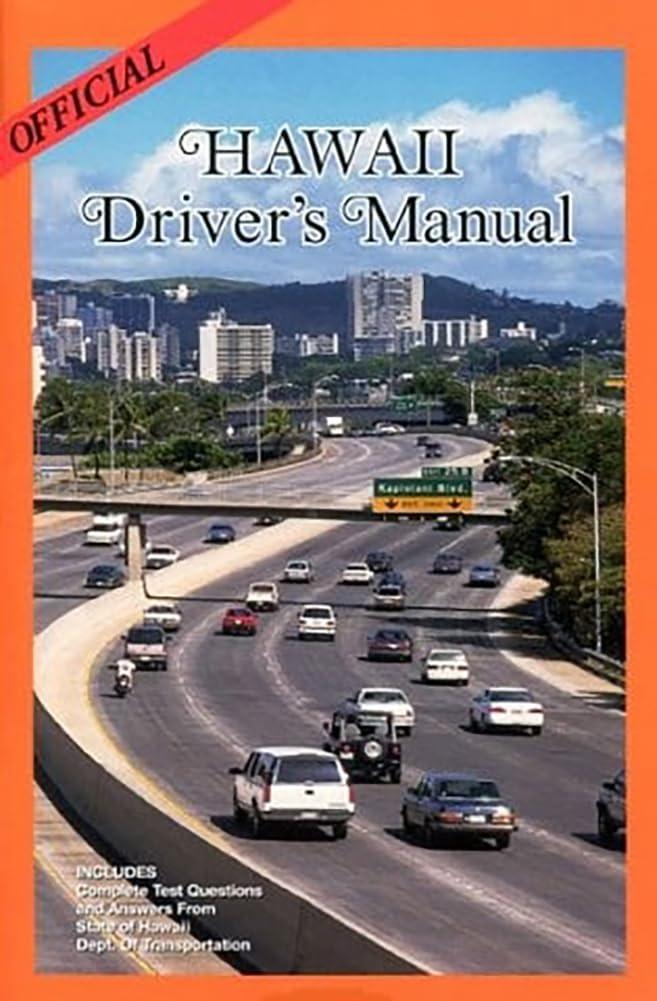 Hawaii Drivers Manual, Book
