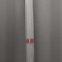 AOSKY Cordless Zebra Blinds for Windows Pull Down Roller Window Shades Dual Layer Light Filtering Privacy for Day and Night, Free-Stop Door Shades for Home Easy to Install (35" W X 72" H, White)