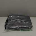 Fireproof Photo Storage Box, Photo Box Organizer with Lock, Collapsible Portable Photo Storage Container with Handle for Photos, Picture, Scrapbook, Art, Craft Black