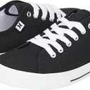 Hurley Marley Kids Lace Up Canvas Sneakers – Low Cut Skateboarding Shoes for Kids, Sports Shoes  10 M