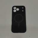 Miracase Magnetic for iPhone 17 Pro Max Case, Compatible with MagSafe, Integrated Silicone Camera Control Cover, 3.0mm Thicken Shockproof Drop Protection Phone Case for 17 ProMax, Black