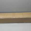 DEZ FURNISHINGS Cordless 2" Faux Wood Blind, 41" W x 60" H, Dark Oak