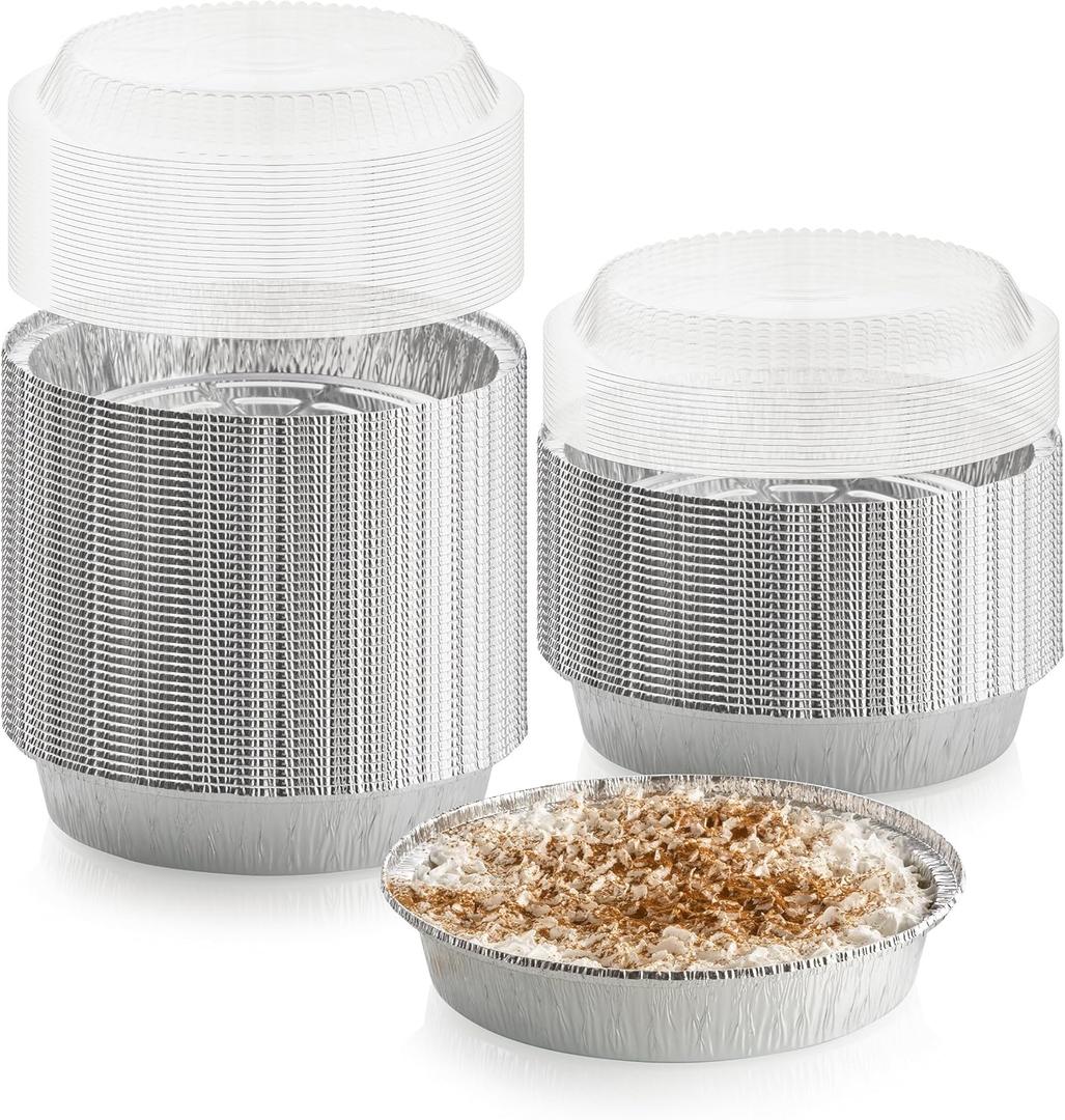 Aluminum Pans 9" Round 40