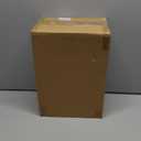 TIPGO Bathroom Trash Can with Lid, 4 Gallon / 15 Liter Small Garbage Can, Press Top Bin, Plastic Wastebasket with Pop-Up Lid for Bedroom, Living Room, Office (Black)