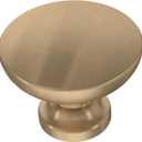 Franklin Brass Fulton (5-Pack) Cabinet Knobs | Champagne Bronze Handles for Dresser Furniture Drawers/Kitchen/Door/Bathroom | 1-3/16" P29523Z-CZA-B