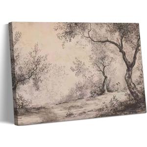 Jesus Gethsemane Canvas Wall Art Christian Painting Picture Wall Decor Painting Picture Wall Decor Biblical Prayers Poster Print Artwork for Prayer Room Bedroom Iiving Room Church Home Decoration