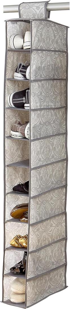 Laura Ashley 10 Shelf Shoe Organizer in Almeida