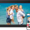 Frameo 10.1 Inch WiFi Digital Picture Frame, Digital Photo Frame with 1280x800 HD IPS Touch Screen, Auto-Rotate, Wall Mountable, Easy Setup to Share Moments Instantly via Frameo App, Gifts for Mom (Black)