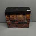 Vinyl Record Player Wireless Turntable with Built-in Speakers and USB Belt-Driven Vintage Phonograph Record Player 3 Speed for Entertainment and Home Decoration (Brown)