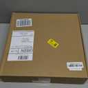 Drum Lamp shades Set of 2, White Line Lamp Shades for Table Lamps Floor Lamp, 13" Top X 13" Bottom X 10" High Large Fabric Lamp Shades, Easy Assembly Replacement Lampshades