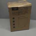 Electric Tea Kettle, PARIS RHNE1.7L Temperature Control Electric Kettle, 4H Keep Warm Water Boiler with 6 Presets, LED Screen Electric Kettles for Boiling Water, Boil-Dry Protection, BPA Free (1.8 Quarts, Ivory)